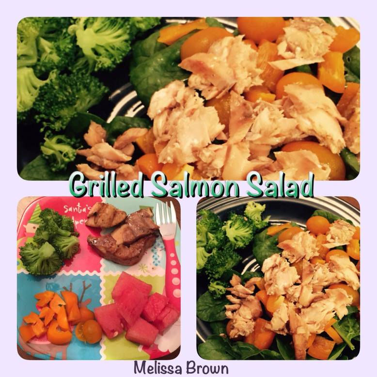 Grilled Salmon Salad