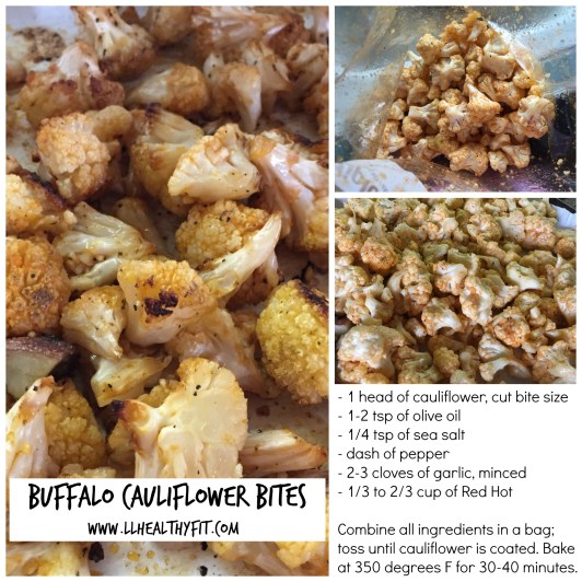 Buffalo Cauliflower Bites